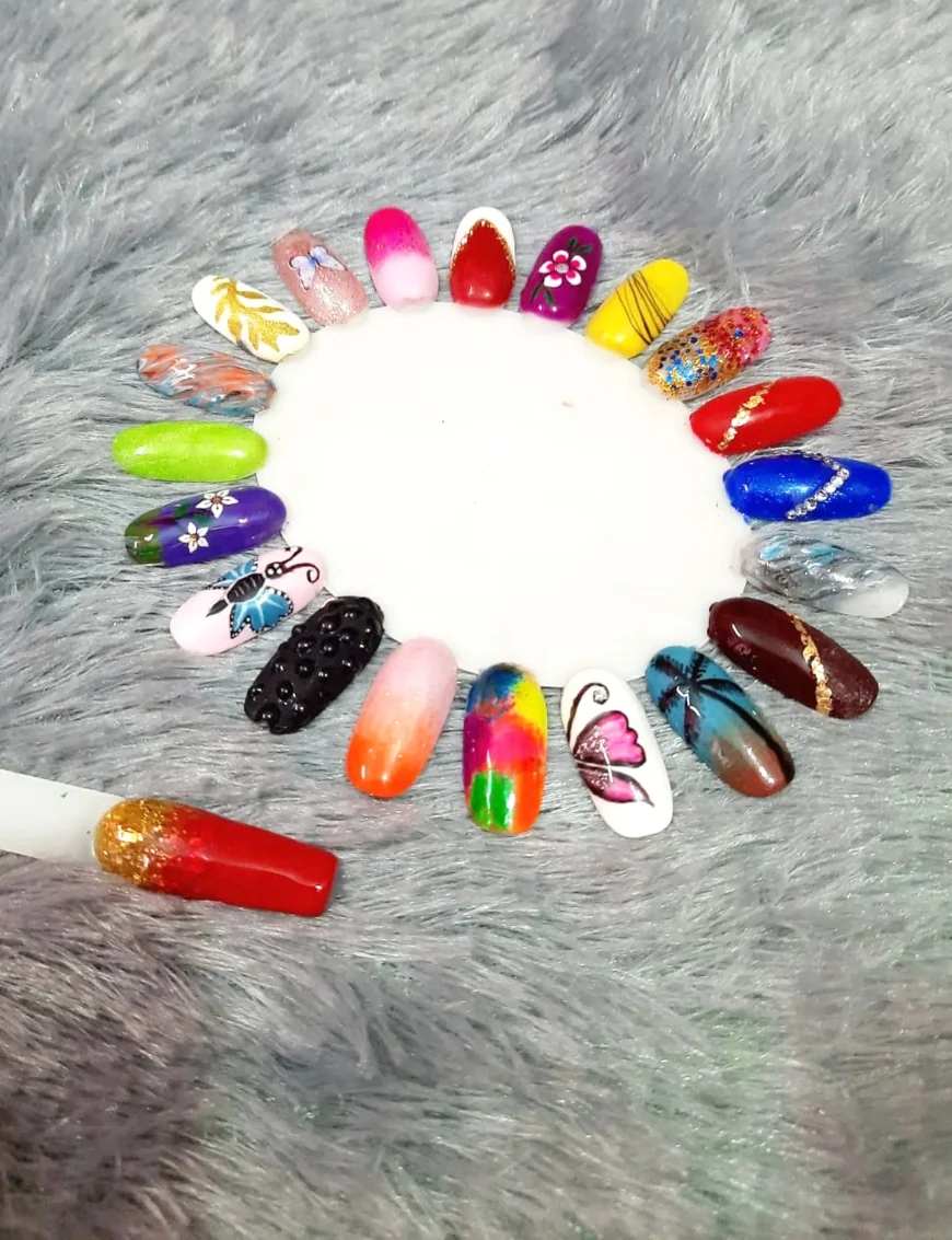Ultimate Nail Art Inspiration – A Stunning Display of Creativity and Color