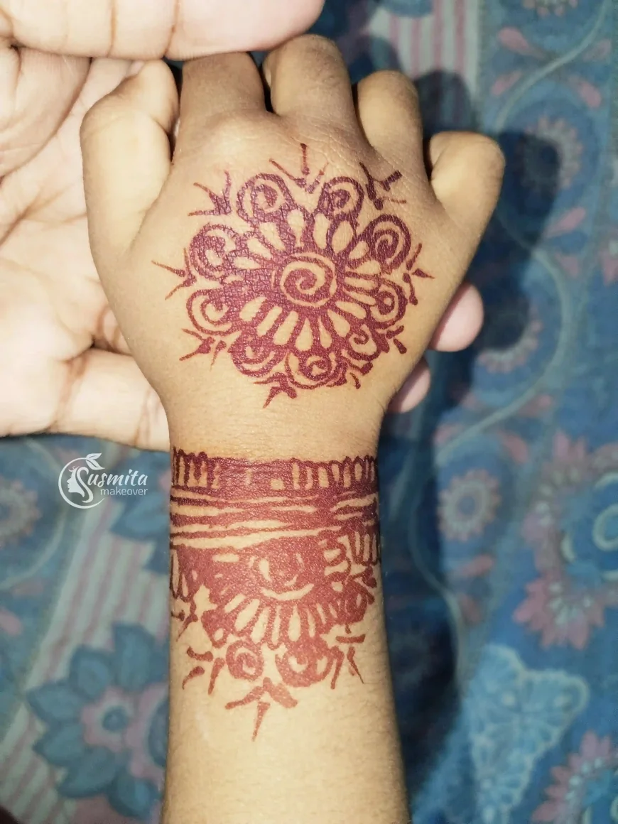 Simple Kids Mehndi Designs | Adorable & Easy Mehendi Designs for Kids: Simple Patterns for Little Hands